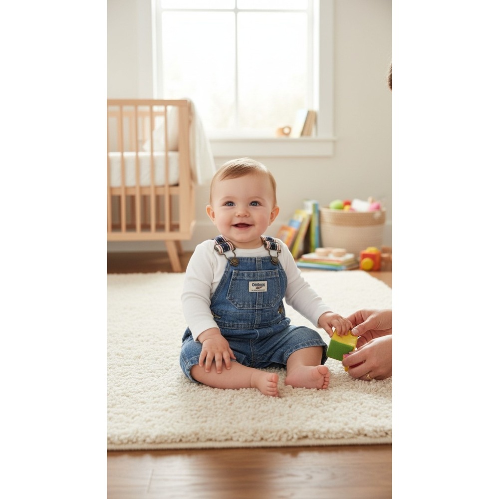 OshKosh B'gosh Baby‎ Denim Overalls 3 Months – Vintage-Inspired Classic